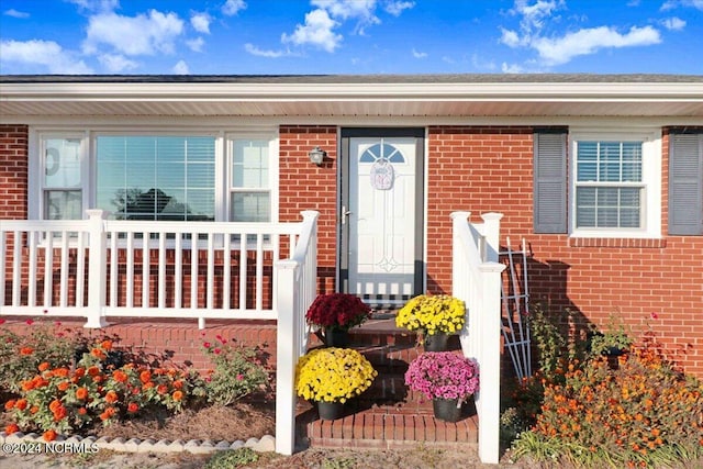 view of property entrance