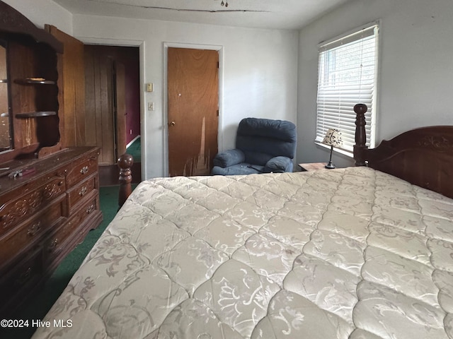 bedroom featuring a closet