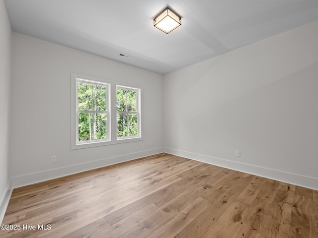 103 Cumberland St, Newport, NC 28570 - unfurnished room with baseboards and light wood-style floors