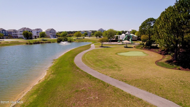 103 Cumberland St, Newport, NC 28570 - view of property's community featuring a water view, a yard, and a residential view