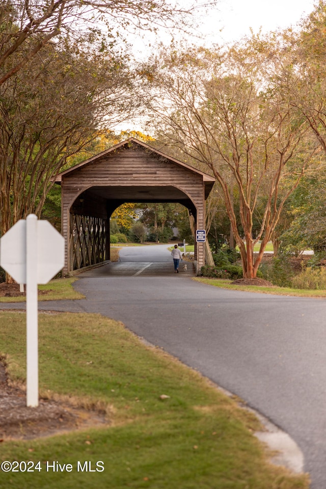 view of road