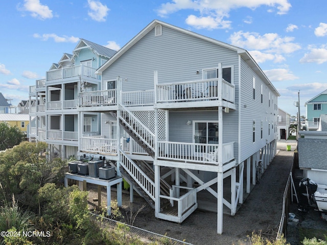 view of back of property