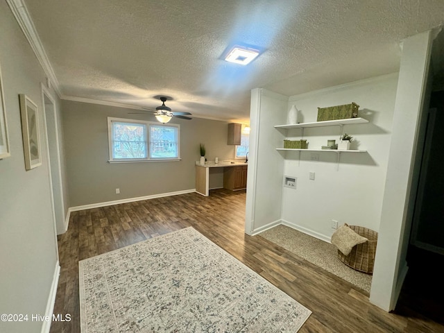 bathroom featuring hardwood / wood-style floors, vanity, toilet, and a textured ceiling