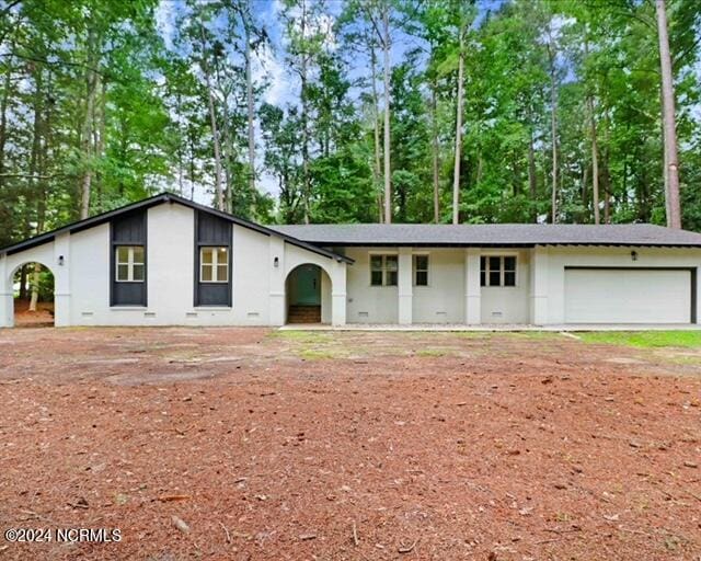 ranch-style house with a garage