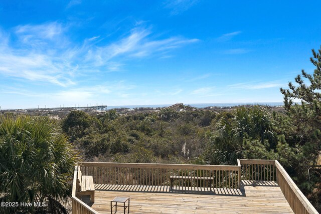 view of deck