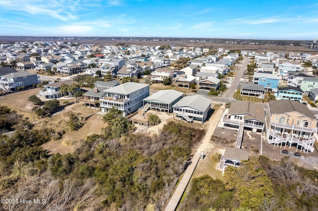 drone / aerial view featuring a residential view