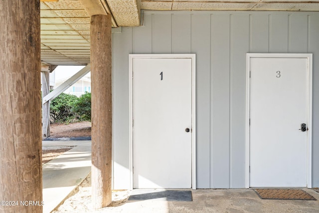 view of property entrance