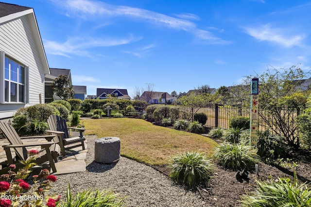 4422 Old Towne St, Wilmington, NC 28412 - view of yard featuring fence and a residential view