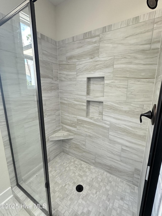 3965 Pepperberry Ln, Southport, NC 28461 - full bathroom with a stall shower