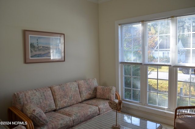 view of living room