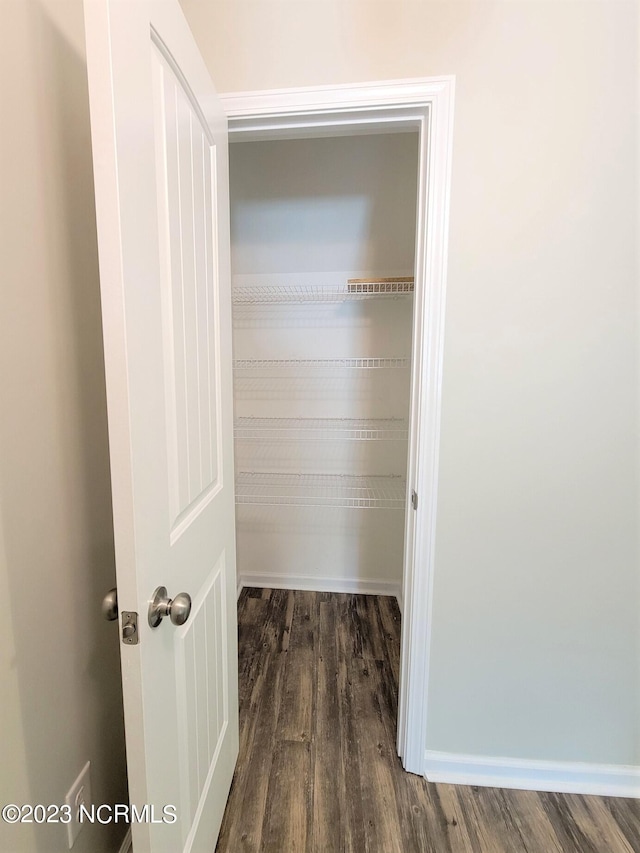 view of closet