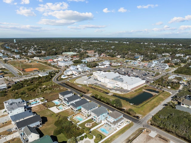 birds eye view of property featuring a residential view