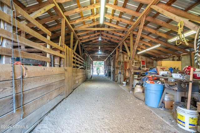 view of stable