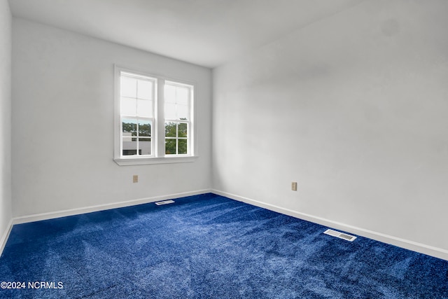 spare room featuring carpet floors