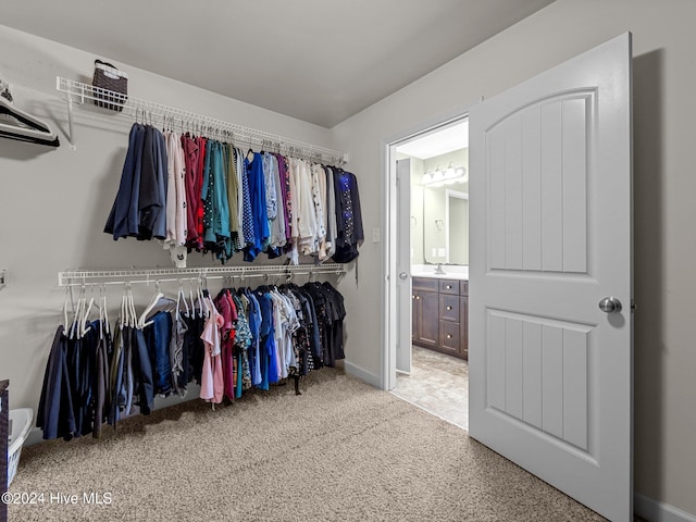 view of spacious closet