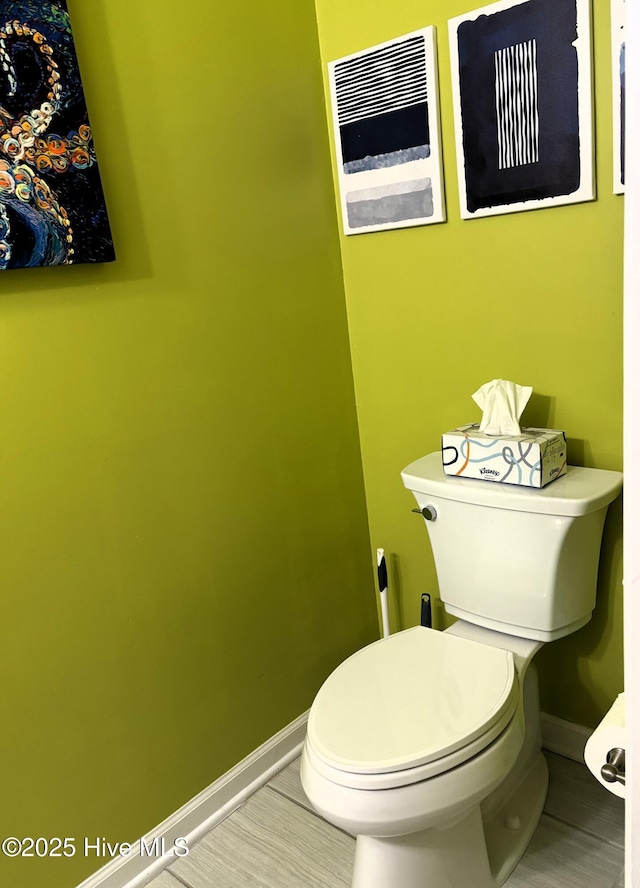 117 Buds Ln, Cedar Point, NC 28584 - bathroom featuring baseboards and toilet