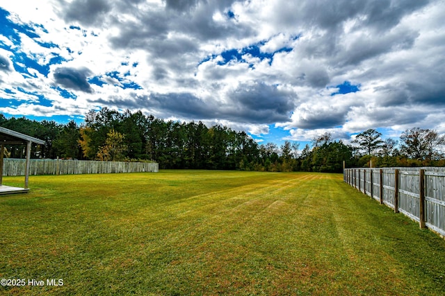 view of yard