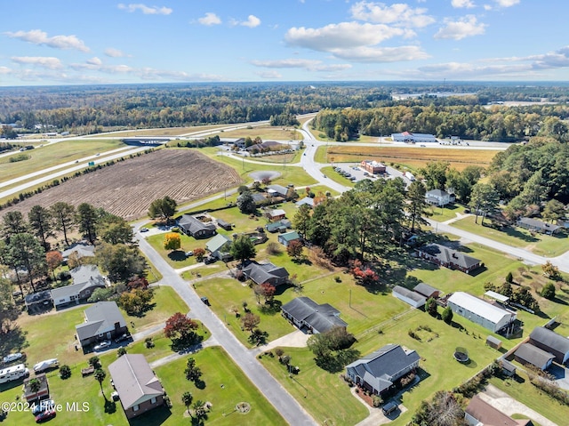 aerial view