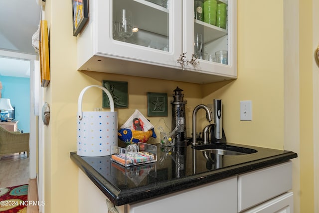 bar with a sink