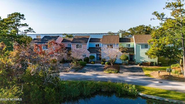 view of back of property