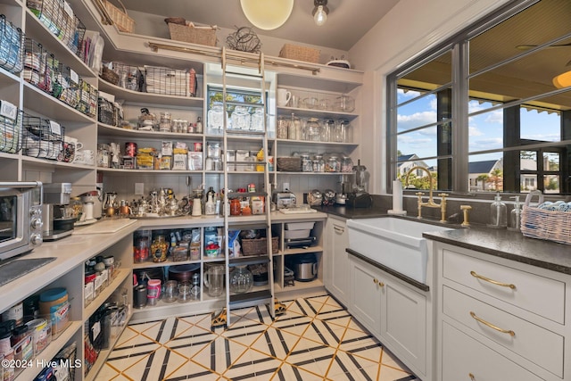 pantry with sink