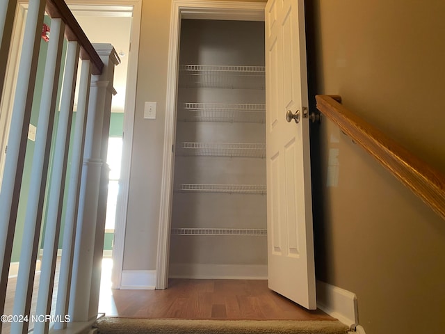 view of closet