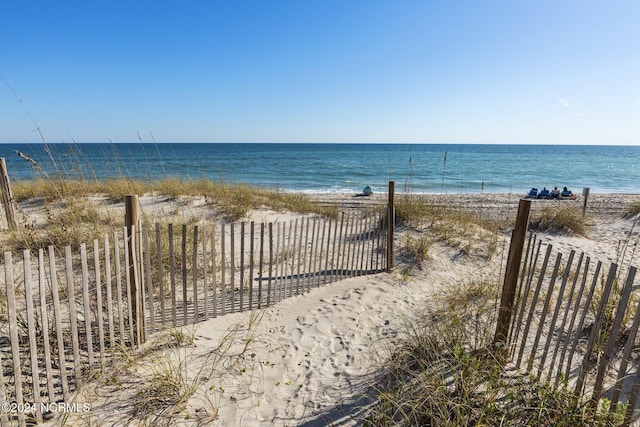 water view with a beach view