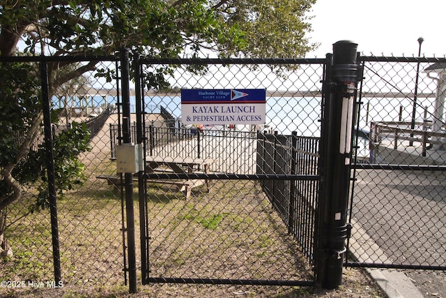 view of gate