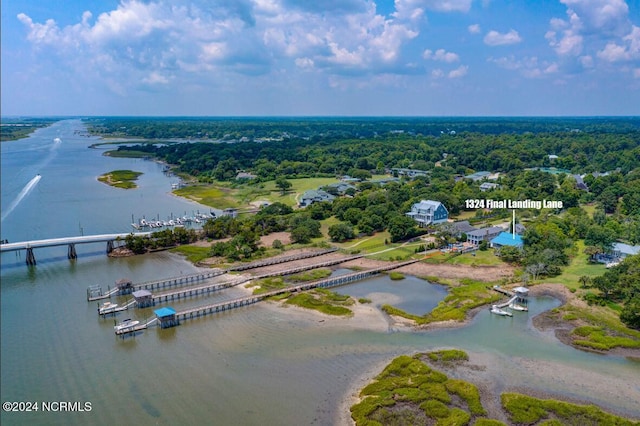 1324 Final Landing Ln, Wilmington, NC 28411 - drone / aerial view of a nearby body of water