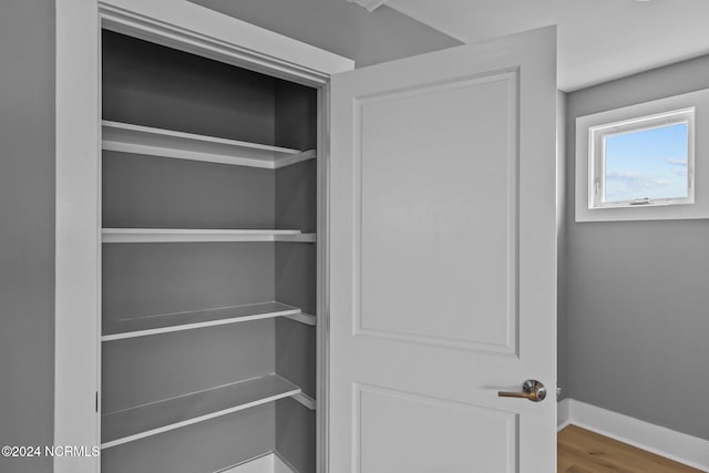 view of closet