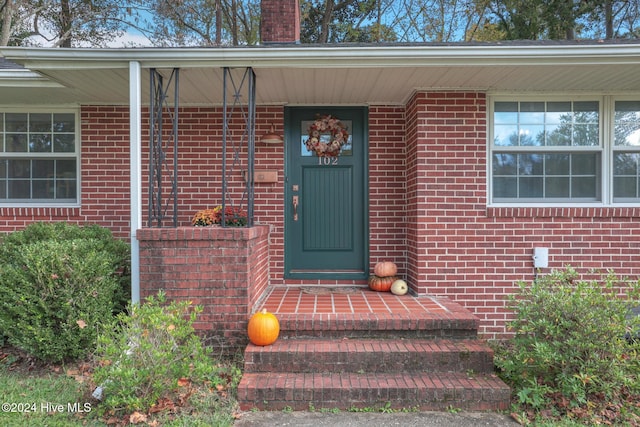 view of property entrance