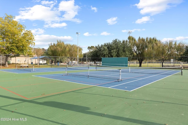 view of sport court