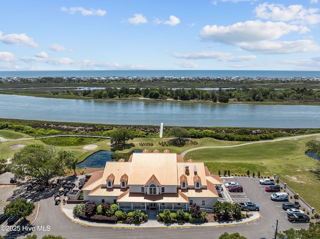 1552 Windsong Dr SW, Ocean Isle Beach, NC 28469 - bird's eye view of a nearby body of water and a golf club