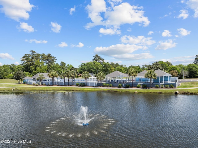 1552 Windsong Dr SW, Ocean Isle Beach, NC 28469 - water view with a tree filled landscape