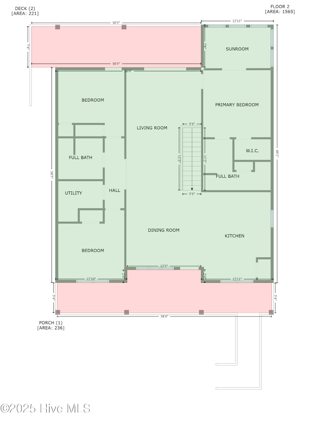 1552 Windsong Dr SW, Ocean Isle Beach, NC 28469 - home floor plan