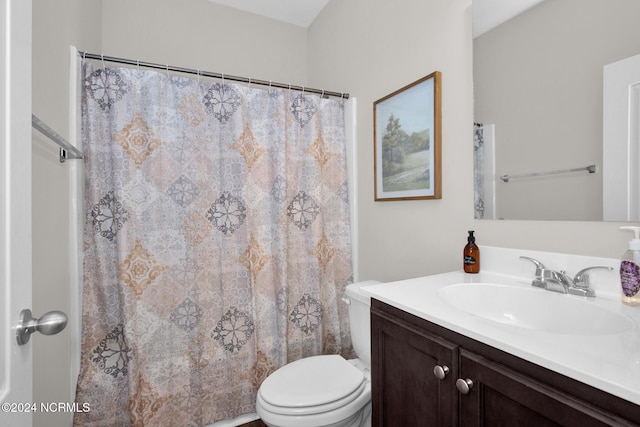 6639 Ramsey St, Fayetteville, NC 28311 - bathroom featuring vanity and a shower with shower curtain