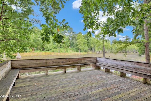 6639 Ramsey St, Fayetteville, NC 28311 - view of wooden terrace