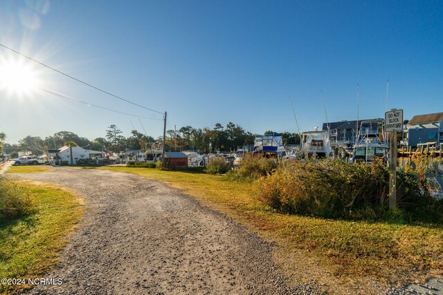 view of road