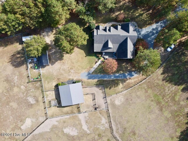 154 Horizon Trl, Aberdeen, NC 28315 - aerial view of property and surrounding area