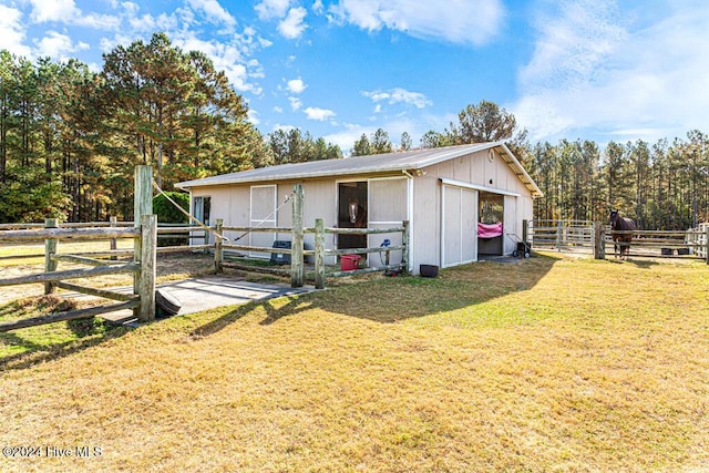 154 Horizon Trl, Aberdeen, NC 28315 - view of outbuilding featuring an exterior structure