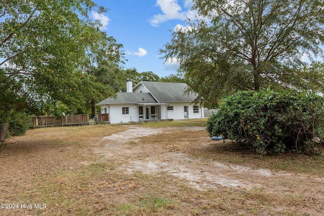 view of back of house