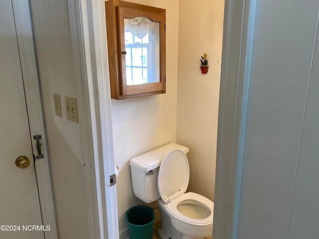 bathroom with toilet