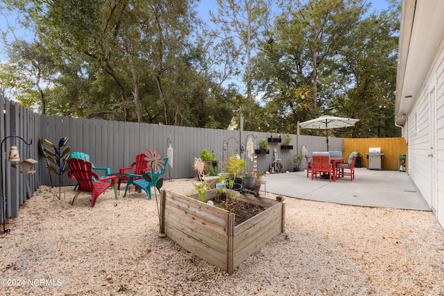 view of patio / terrace with grilling area