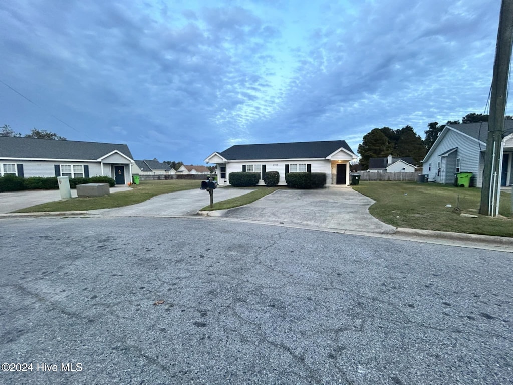 view of street with a residential view