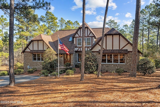 view of tudor house