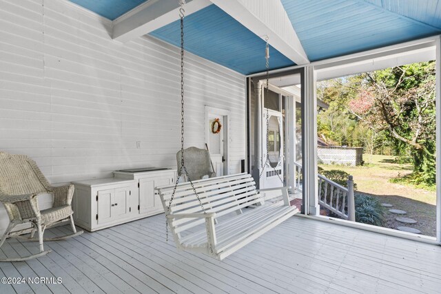 950 Main St, Fair Bluff, NC 28439 - view of deck