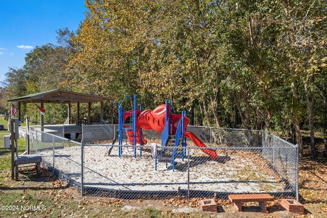 950 Main St, Fair Bluff, NC 28439 - community play area featuring fence