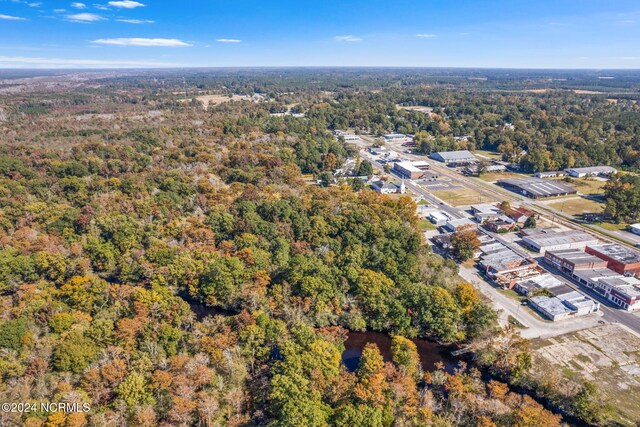 950 Main St, Fair Bluff, NC 28439 - aerial view of a heavily wooded area