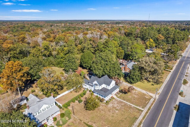 950 Main St, Fair Bluff, NC 28439 - aerial view of property's location featuring a forest