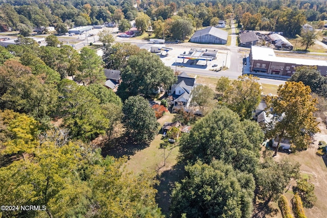 950 Main St, Fair Bluff, NC 28439 - aerial view of a heavily wooded area